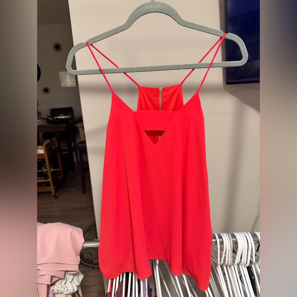 Express Vibrant Hot Pink Camisole Top